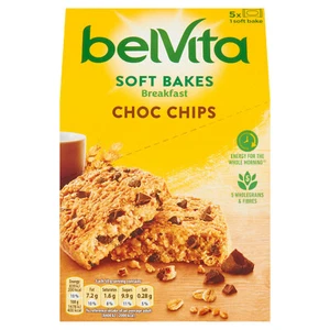 Belvita Breakfast Biscuits Soft Bake Choc Chips 3 x 250g - Picture 1 of 3
