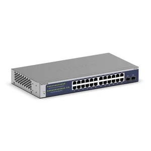 NETGEAR 24-Port Gigabit Ethernet Smart Switch (GS724T) - Managed, Optional 1 ... - Picture 1 of 6