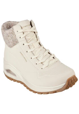 SKECHERS Mujer UNO RUGGED Darling Daze Zapatillas Invierno 167988 Nat Beige - Imagen 1 de 4
