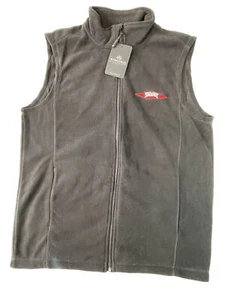 Stormtech Vest Songbirds Logo Chattanooga Size Large Fleece Black BNWT B4 - Picture 1 of 6