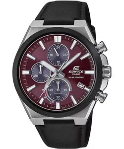 Casio Black Mens Chronograph Watch Edifice EFS-S630BL-5AVUEF - Picture 1 of 2
