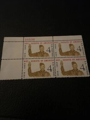 US SC# 1145 Boy Scout Jubilee 1960 (4 Cents) - Image 1 of 2