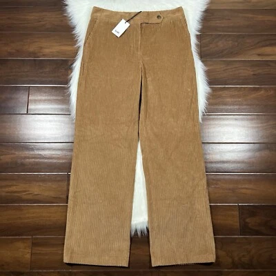 Pantalones de pana Coach para mujer talla 10 marrón cacahuete Foto 1 de 4