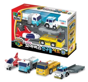 Tayo The Little Bus Friends Special 13th Set - ( Tug , Towing , Leaf , Wing ) - Picture 1 of 4