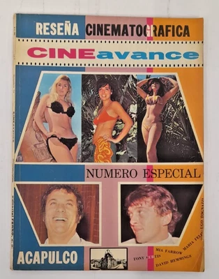 CINE AVANCE INTERNACIONAL No. 197 MARCH 1968 MARIA FELIX / ADAM WEST - Image 1 of 4