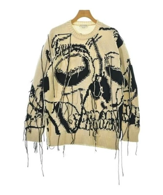 ALEXANDER MCQUEEN Sweaters IvoryxBlack(Patterned) M 2200603844034 - Image 1 of 4
