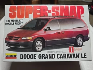 Lindberg Dodge Grand Caravan le Super-Snap 1:25 Scale Model Kit 1996 Sealed - Picture 1 of 4