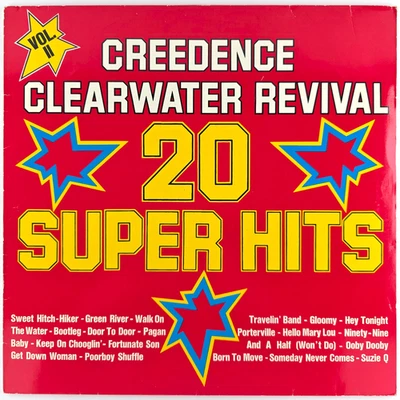 Creedence Clearwater Revival – 20 Super Hits Vol. II Germany 12" LP Vinyl Record - Image 1 of 4