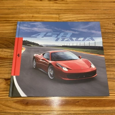 FERRARI 458 Italia Car HARDBACK LF Sales Brochure 2010 95993236 3580/09 - Image 1 of 4