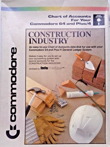 COMMODORE 64/128 & PLUS/4 -- CONSTRUCTION INDUSTRY (INFO DESIGNS - DISK) - Picture 1 of 7