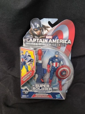 Marvel Capitán América Super Soldado Equipo Shockwave Explosión Figura Juguete 3.75" Foto 1 de 4