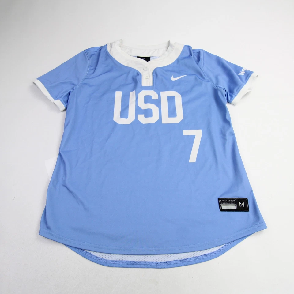 Camiseta deportiva del equipo Nike San Diego Toreros - Softbol para mujer azul claro usada Foto 1 de 1