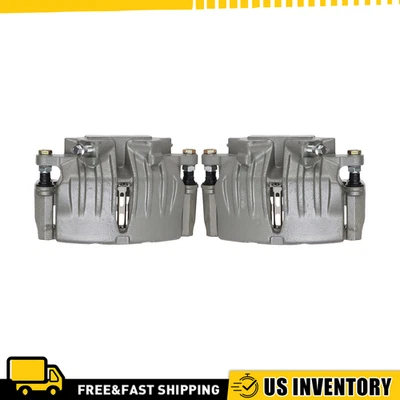 Front Brake Calipers w/Brackets for Rainier SSR Trailblazer EXT GMC Envoy XL XUV - Image 1 of 4