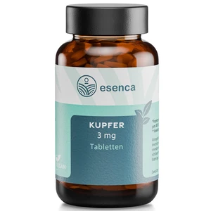 Cobre 365 Comprimidos con 3mg - Bisglicinato de Cobre - Alta Dosis - Vegano - Imagen 1 de 5