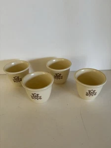 Juego de 4 tazas de gres Pfaltzgraff Village tostado rústico vintage - Imagen 1 de 6