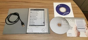 Sony PRS-505 eBook Portable Reader System Silver Edition "GOOD CONDITION" - Afbeelding 1 van 13