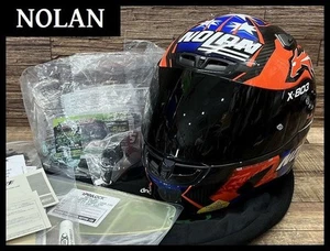 NOLAN X-lite X-803RS Ultra Carbon Stoner 24 Motorcycle Helmet M 2020 Japan Used - Picture 1 of 10