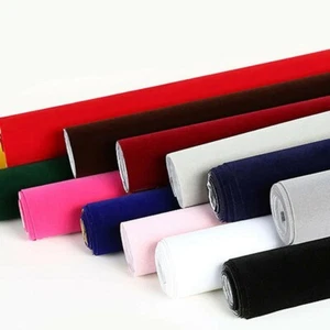 5Pcs Self Adhesive Flocking Fabric Velvet for Drawer Jewelry Box Felt Liner - Picture 1 of 35
