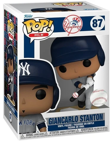 GIANCARLO STANTON NEW YORK YANKEES FUNKO POP! VINYL FIGURE MLB #87 W/ PROTECTOR Cover