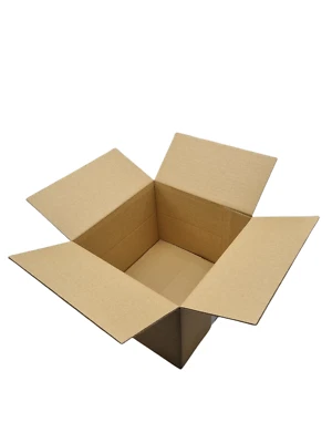 JURAMONDO Faltkarton Fefco 201 1-Wellig Braun 180 x 180 x 60 mm