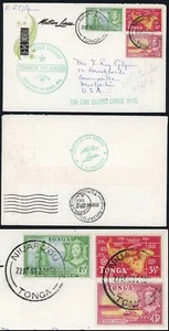 Tonga to USA Tin Can Island Canoe Mail - Picture 1 of 1