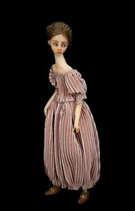 Dollhouse Miniature Poseable Miniature Dollhouse Clay Art Doll by Cosydolls - Picture 1 of 10