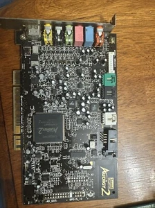 CREATIVE AUDIGY 2 SB0240 Sound Blaster Card SB1394 PCI 7.1 CH - Picture 1 of 2