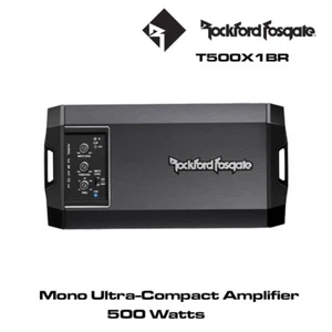 Amplificador mono ultracompacto de 500 vatios Rockford Fosgate Power T500X1BR  - Imagen 1 de 1