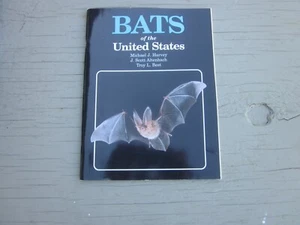 BATS in the UNITED STATES book glossy images range maps life history mammals - Picture 1 of 6