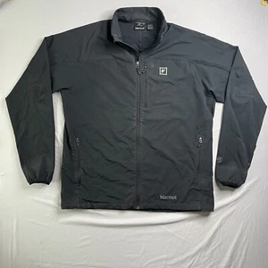 Marmot M3 Jacket Mens XX-Large Black Softshell Full Zip Windproof Outdoor *Logo - Picture 1 of 24