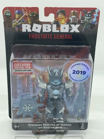ROBLOX Frostbite General SDCC Comic Con 2019 Brand New Factory Sealed Very RARE! Cover