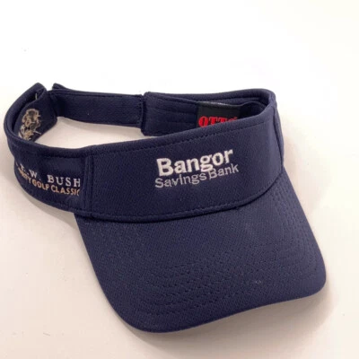 George H.W. Viseira de golfe Bush Cape Arundel Maine celebridade Bangor patrocinador de economia - Imagem 1 de 4