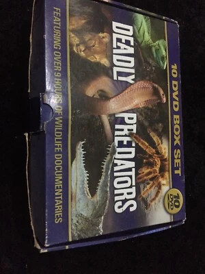 DEADLIEST PREDATORS 10 DVD BOX SET  - Image 1 of 4