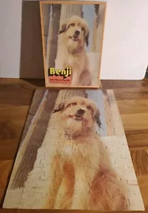 Vintage BENJI The Dog 100 Piece Puzzle 16" x 11 3/4" 1976 837-4 Complete - Picture 1 of 6