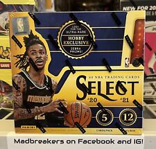 2020-21 Panini Select Basketball NBA Factory Sealed Hobby Box