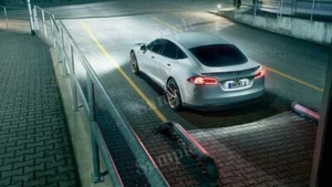 Póster fotográfico impreso decoración de pared Novitec Tesla Model S 2017 alta resolución - Imagen 1 de 1