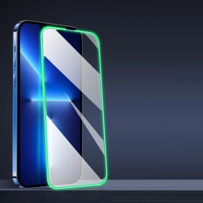 Full Cover Glass Screen Protector For iPhone 16 15 14 13 12 11 Pro Max Plus XR 8 - Image 1 of 4