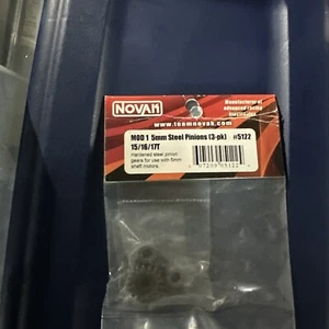 Novak 5122 Mod 1 Hardened Steel pinion gears for 5mm shaft 15t 16t 17t Arrma BLX - Picture 1 of 1