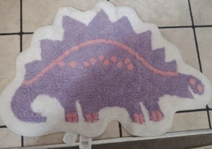 Dino Kids’ Rug 18” x 28” Bed Bath Play Room Dinosaur - Picture 1 of 1