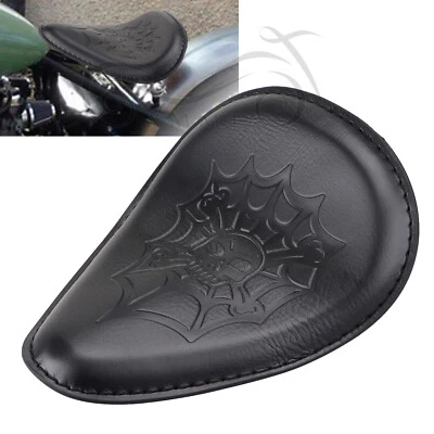 Asiento solo Spider Web Skull para Harley Breakout 13-17 FXSB Dyna FXDF FXDB FXDLS Foto 1 de 4
