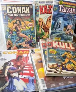All Things Conan! The Barbarian Savage Sword Tales Red Sonja Kazar Kull Tarzán - Imagen 1 de 196