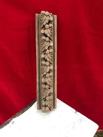 Ancient Rare Antique Wall Border Design Wooden Panel Architecture Plaque B97 Cover