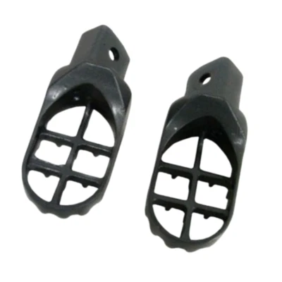 ESTRIBERAS MX grises estriberas para Yamaha PW50 PW80 PW 50 80 TW200 TW 200 1987-2009 Foto 1 de 2