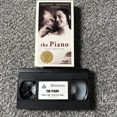 The Piano (VHS, 1994)  Holly Hunter Sam Neill Foto 1 de 3