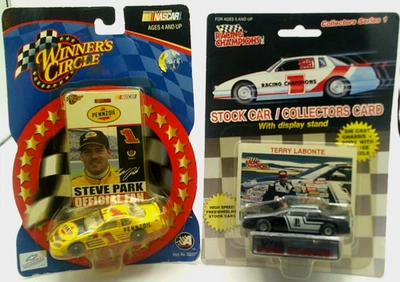 2-#1's Winners Circle NASCAR STEVE PARK/Racing Champions STOCK CAR TERRY LABONTE - Image 1 of 4