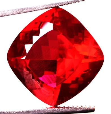 44.3 Cts. Natural Mozambique Red Ruby Cushion Shape Certified Gemstone - Image 1 of 4
