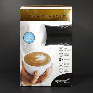 Espressotoria System Milk Frother Black Hot And Cold New Sealed Australian Stock - Picture 1 of 5