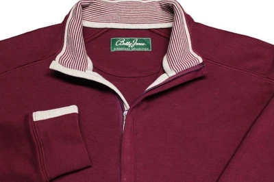 SUDADERA DE GOLF DE ALGODÓN DE LUJO COLECCIÓN FIRMA BOBBY JONES--M--SÚPER CALIDAD Foto 1 de 2