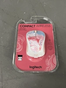 New Logitech M317CC Pink Paint Wireless Mouse - Photo 1/2