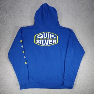 Vintage Quiksilver Hoodie Sweatshirt Youth Size XL Boys/Men's Small Surf Skate - Picture 1 of 7